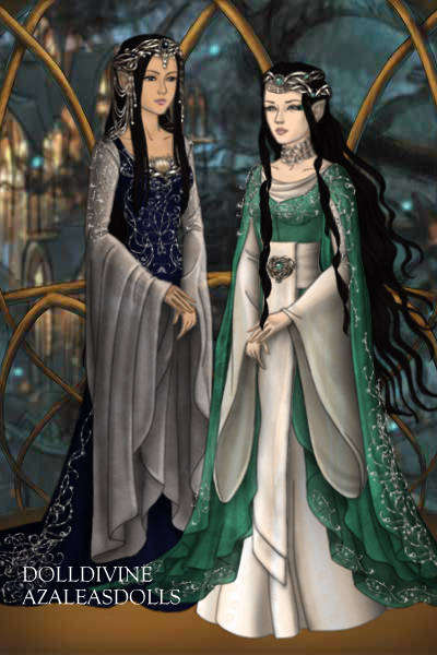 Leaf and Pearl - daughters of lórien ~ my attempt on the beautiful LotR maker, 