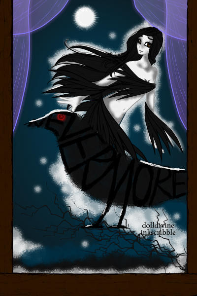 The Raven - Nevermore ~ #EdgarAllenPoe #Raven #Dark #Poetry