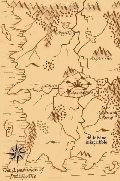 The Queendom of Dolldivine ~ Lo and behold, the (un)official #map of 