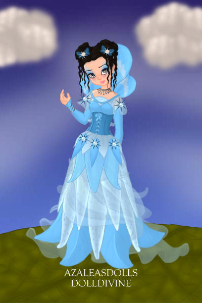 Sky Dress ~ Sky dress from the fairytale Donkeyskin