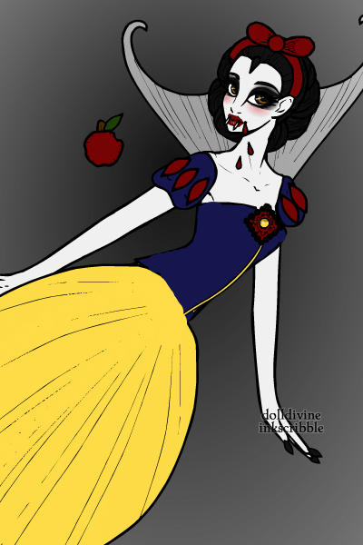 Snow Bite ~ Vampire Snow White for Amber123's ❤ Ha