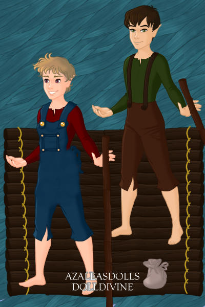 Tom & Huck ~ Tom Sawyer & Huckleberry Finn on the Mig