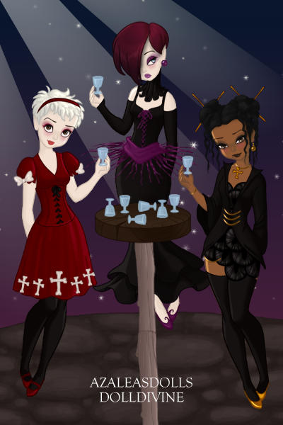 Goth Girls Night Out ~ For Snowy's I Challenge You Game. (Your 