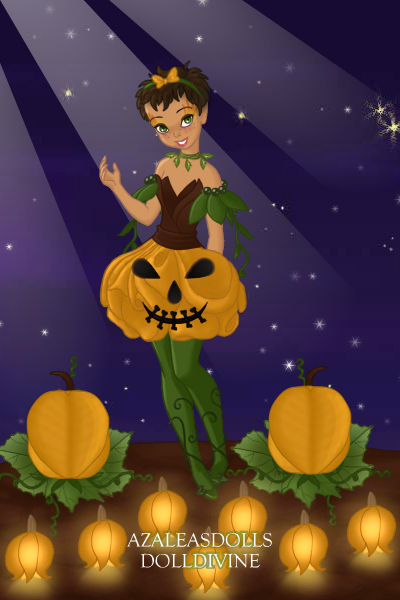 Princess of the Pumpkin Patch ~ HAPPY HALLOWEEN! (For Beanie's Weekly Ha
