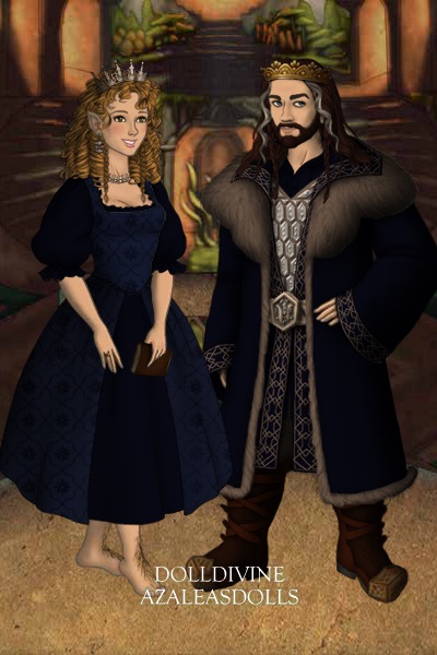 Queen Belladonna & King Thorin II ~ One of my favorite fanfic pairings, fem!