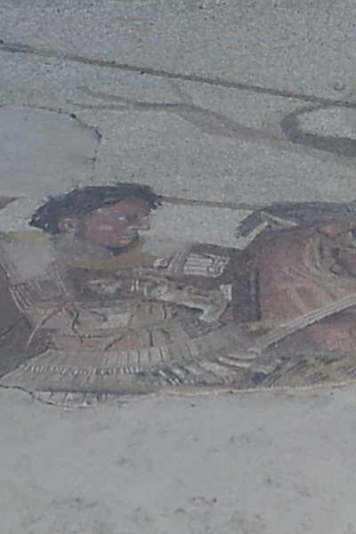 Alexander Mosaic ~ The Alexander Mosaic, circa 100 BCE, a R