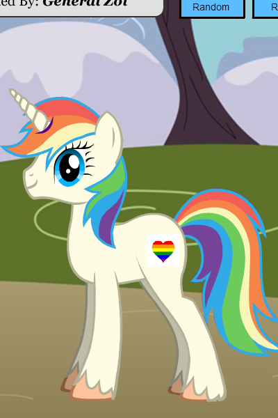 Pride Pony ~ Love is Love! LGBPTAQI+ Pride!