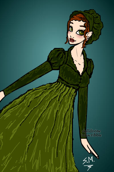 LadySky in a Regency era gown! ~ 