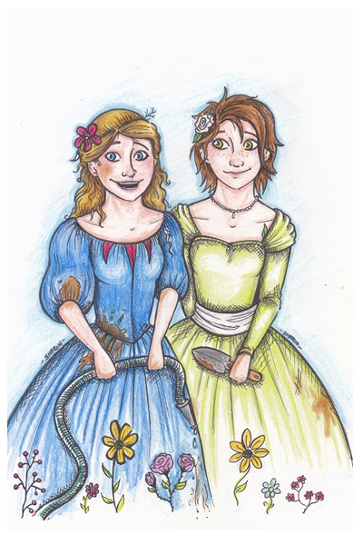 Ronnie and Rose (Princess Rose belongs t ~ @rose-renee sorry I haven't been in late