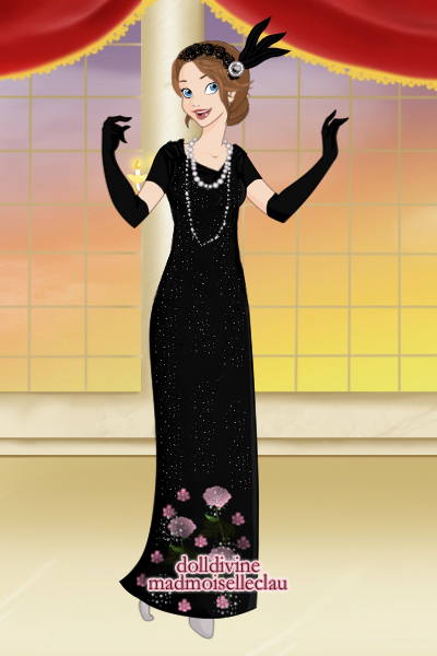 Me ~ So this is what I wore at my 1920s theme