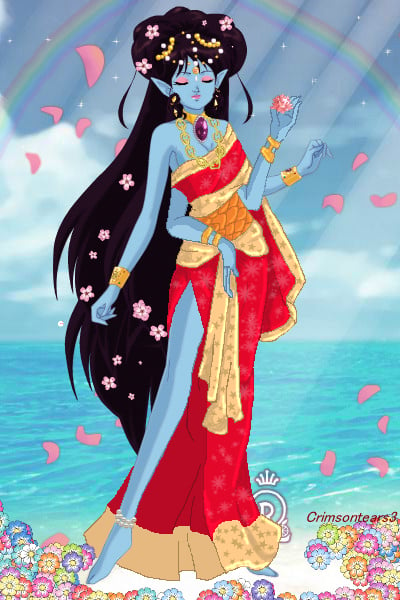 Hindu Goddess of Love ~ by CrimsonTears3