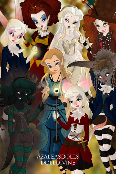 azaleas dolls alice in wonderland