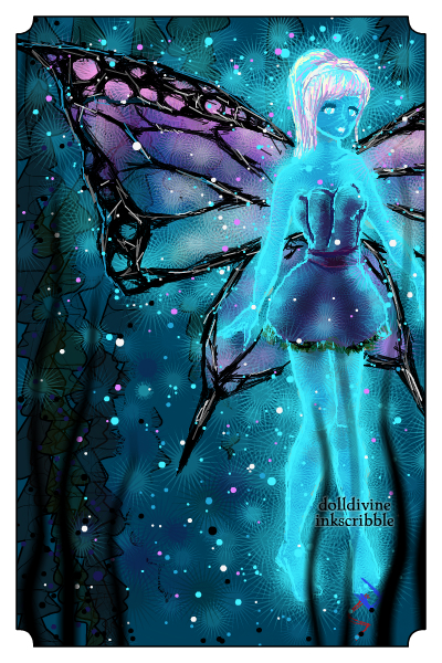 Gift for dreamieangel -Butterfly Fairy ~ Whew! That's finally done, sorry about t