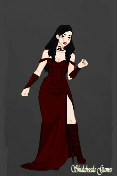 Vinia in her prom dress - For RP ~ 