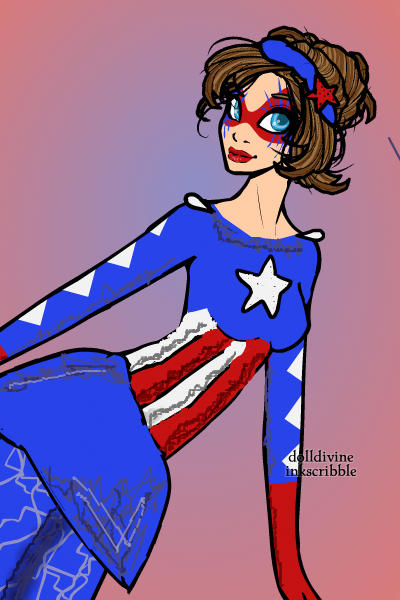 Wren super suit - Lady America ~ 
