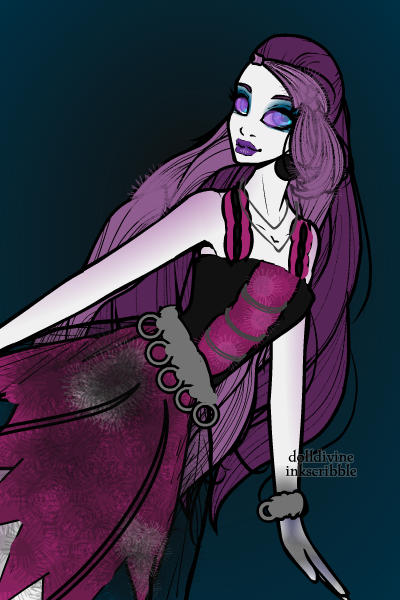 Spectra Vondergeist, daughter of th ghos ~ #MonsterHigh #ND #Spectra