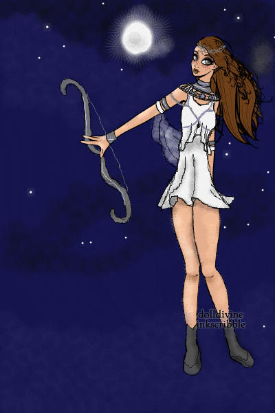 Artemis - by lostintheworld ~ Re-make of @lostintheworld's doll - http