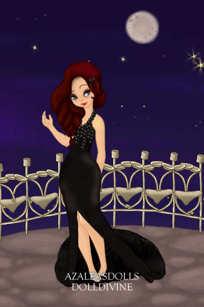 The Black Dress. ~ #Ballgown #Pixie
