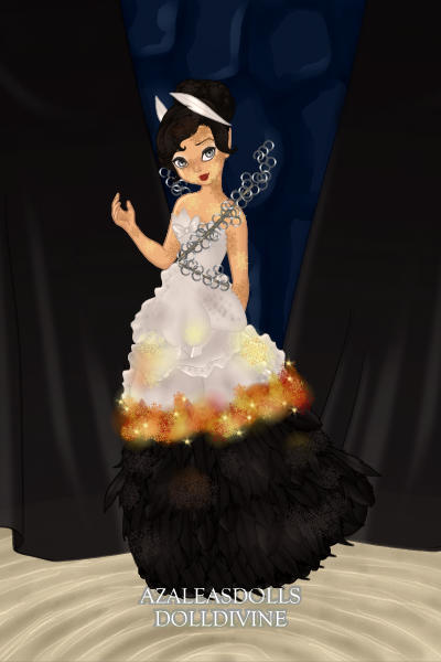 Mockingjay dress ~ #HungerGames #Mockingjay #CatchingFire #
