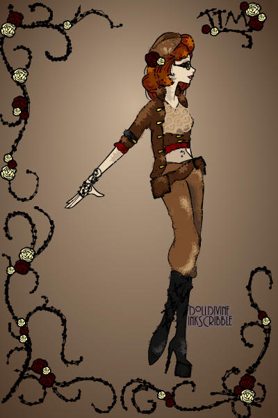 Dieselpunk & Roses ~ For SaphiX's contest, made to counter my