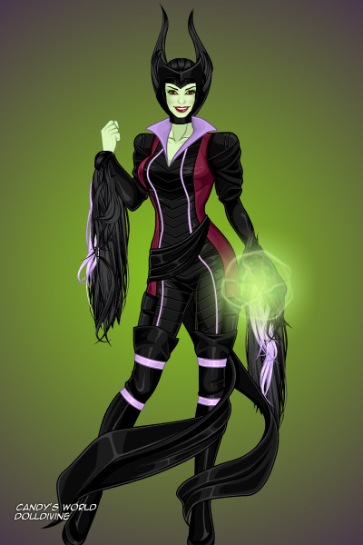 Maleficent ~ Powers: Transfiguration, green blasts of