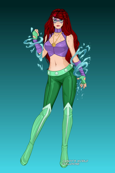 The Sea Queen (Ariel) ~ Powers: Controlling water, talking to wi