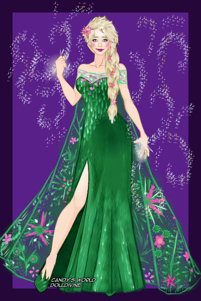 \I\'m giving you the sun, the moon and t ~ Elsa from Frozen Fever! Inspired by blue