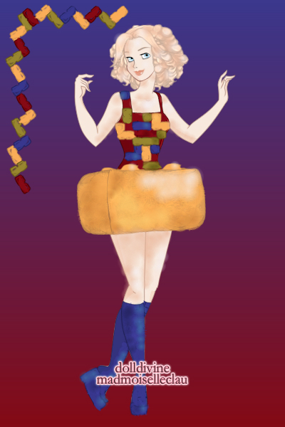 Elaina Winnepeg - Playtime! (Building Bl ~ Lego dress! #DDNTM #Princess #Lego