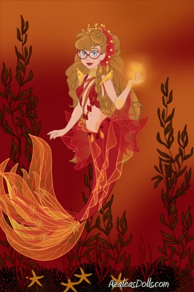 Adoptable ~ This cute underwater firestarter can be 