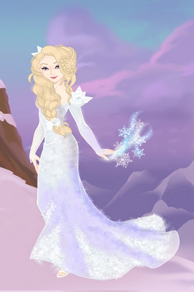 Elsa Colorless Diamond ~ For @pigobest Princess Jewel contest!
#