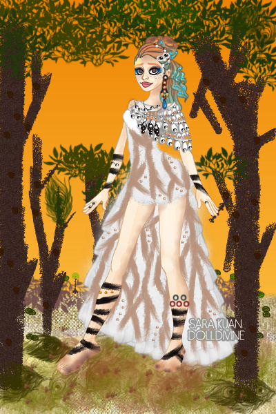 DDNTM - Lilly Ora - Colors and Patterns ~ Round 4! I was assigned zebra print, and