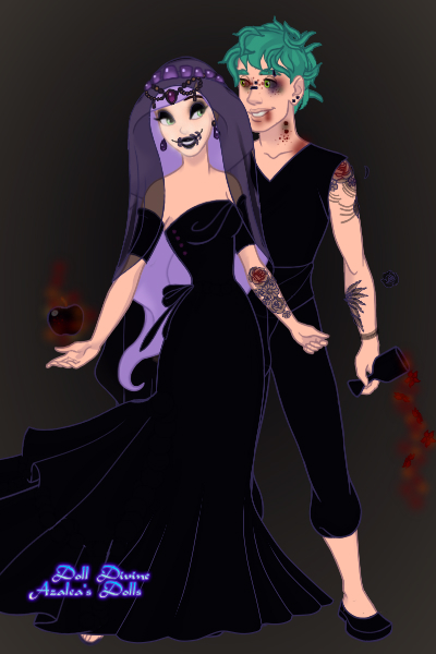 Spooky Feels ~ Halloween couple! #Love #Halloween 
#Ta