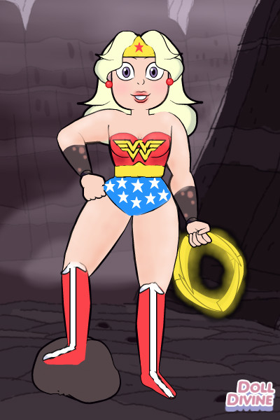DDNTM Gemsona Round 2: Superheros! Alice ~ My theme was Wonder Woman!!! i wanted to