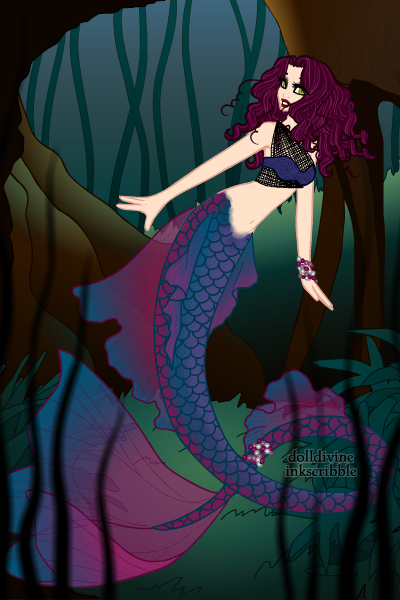 Mermaid of the Sea ~ One picture if I was a mermaid but I hav
