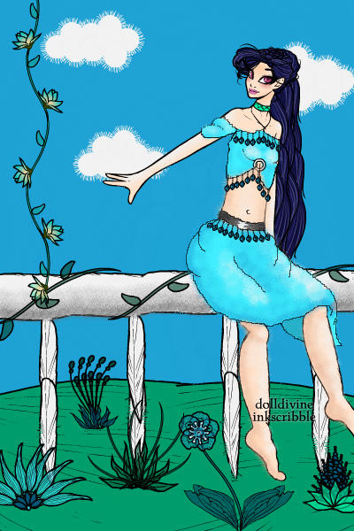 Nye\'iella in a Tanjian Spring ~ Merr.... I was lazy with this one.... bu
