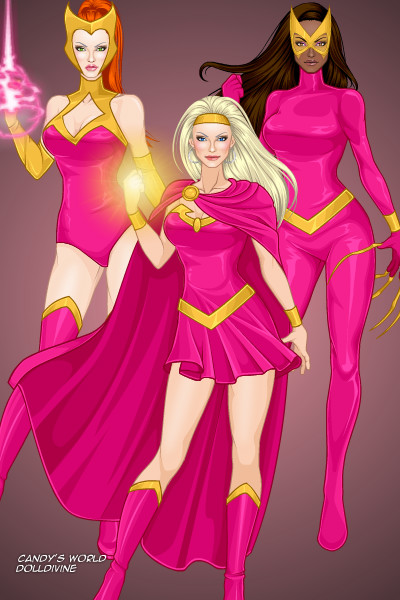 Superhero Barbies ~ Barbie and Friends as superheroes