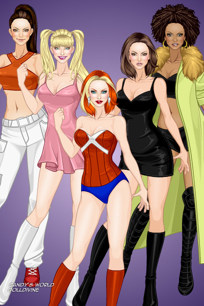 Spice Girls ~ From the '90's.. the fab five pop divas 