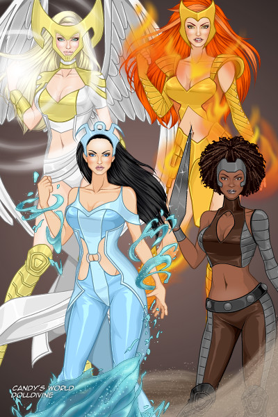 Element Queens ~ Queens of the Four Elements