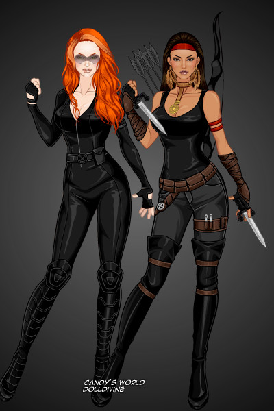 My Dream Team 3 of 4 ~ My dream team of all-female mercenaries.