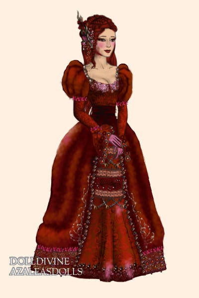 Isabella ~ Just a dress illustration of a character
