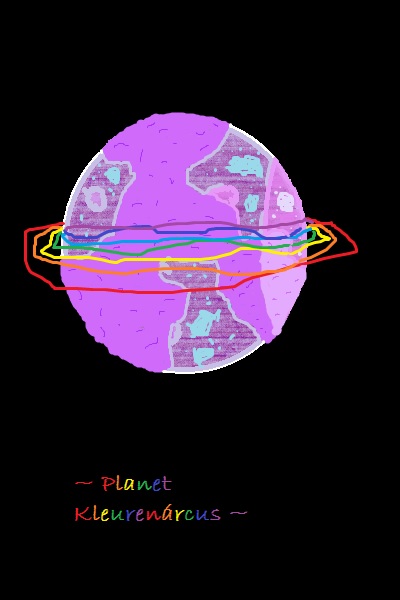 The Crystal Planet ~ Made entirely on Paint (not an official 