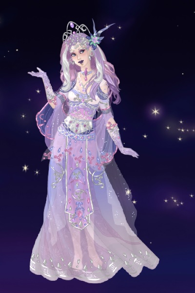 Space Princess *.+ ~ Hair and dress coloring was based off of